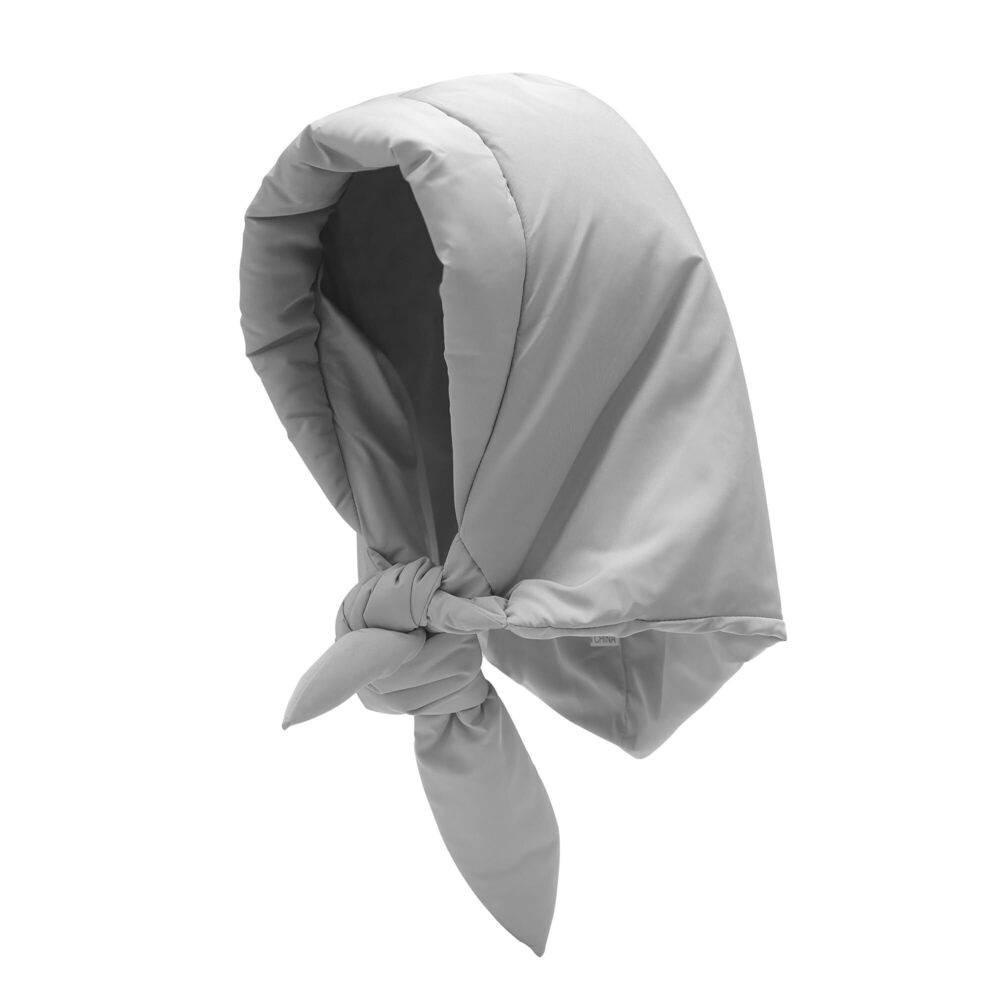 8676 Winter Down Hat Windproof Hooded Scarf Soft Warm Balaclava Skull Cap